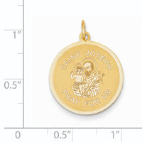 14k Saint Joseph Charm