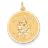 14k Saint Joseph Charm