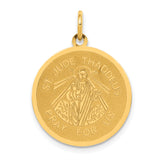 14k Saint Jude Thaddeus Charm