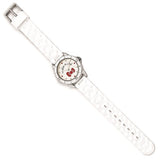 Hello Kitty Red Bow White Silicone Strap 33mm Ladies Quartz Watch