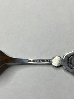 RD 1903 Sterling Silver Winnipeg Canada Souvenir Spoon with Enamel Crest