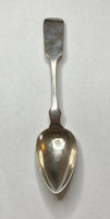 J. Brunner (Birmingham, England) Sterling Silver 5-7/8" Fiddle Handle Teaspoon