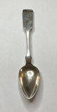 J. Brunner (Birmingham, England) Sterling Silver 5-7/8" Fiddle Handle Teaspoon