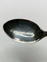 Vintage Sterling Silver & Enamel Toronto Canada Crest Souvenir Spoon