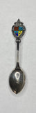 Vintage St. John Canada Sterling Silver Souvenir Spoon with Enamel Crest