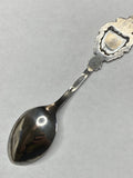 Vintage Sterling Silver & Enamel Toronto Canada Crest Souvenir Spoon