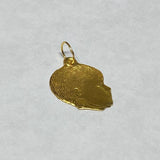 14K Boy Head Charm