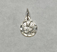 Sterling Silver Our Lady of Perpetual Help 8mm Baby Medal