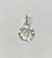 Sterling Silver San Martin de Porres 8mm Baby Medal