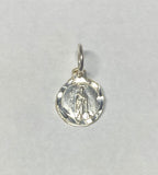 Sterling Silver San Martin de Porres 8mm Baby Medal