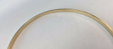 14Kt Yellow Gold Polished Handmade 7 Bangles "Semanario" Set