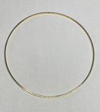 10Kt Yellow Gold Polished Handmade Bangle