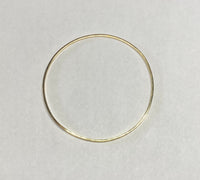 10Kt Yellow Gold Polished Handmade Kid's Bangle