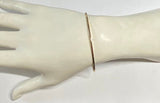 10Kt Yellow Gold Polished Handmade Bangle