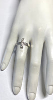 Sterling Silver Crucifix Ring