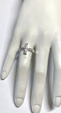 Sterling Silver Crucifix Ring