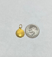 14 Karat Yellow Gold Virgin of Charity "Caridad del Cobre" 11mm Medal