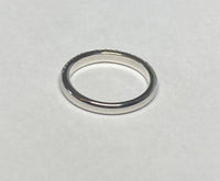 14K White Gold 1/3 CTW Genuine Diamond Band