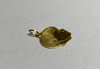 14 Karat Yellow Gold Large Boy Head Charm