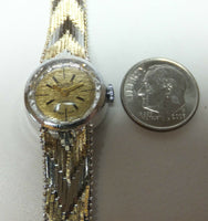 Vintage NOS 1960's Vulcain 17 Jewels Mechanical (Wind up) Sterling Silver Ladies Watch