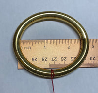 Vintage NOS Andreas Daub German Made Gold Filled Engraved 8mm Tubular Bangle