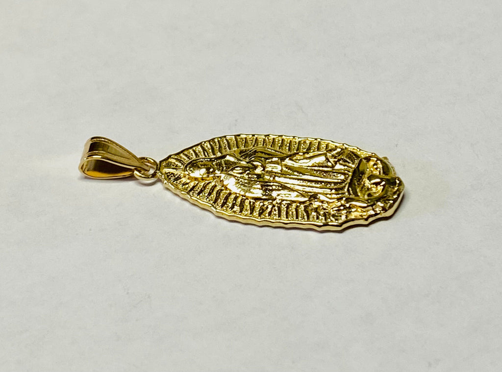14 Karat Yellow Gold Our Lady of Guadalupe Pendant – G & W