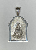 Sterling Silver Our Lady of Charity "Caridad del Cobre" 2.38" Chapel Medal