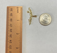 14 Karat Yellow Gold Island Charm Pendant