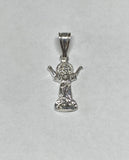 Sterling Silver Divino Niño Jesus de Bogota "Divine Child Jesus" Pendant