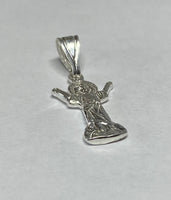 Sterling Silver Divino Niño Jesus de Bogota "Divine Child Jesus" Pendant