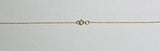 14 Karat Yellow Gold Genuine Azabache Jet Mano Figa 16" Necklace