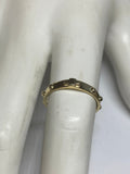 14 Karat Yellow Gold Rosary Ring