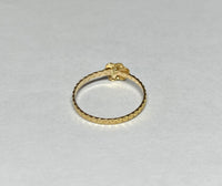 10 Karat Yellow Gold Girls/Ladies Daisy Ring