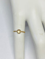 10 Karat Yellow Gold Girls/Ladies Sunburst Ring