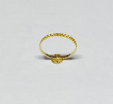 10 Karat Yellow Gold Girls/Ladies Sunburst Ring