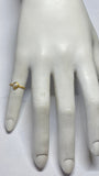 10 Karat Yellow Gold and 4mm Genuine Freshwater Pearl Girls/Ladies Heart Ring