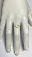 14K Yellow Gold San Lazaro "Anillo de Medallita" 8mm Medal Ring