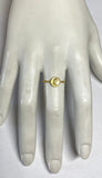 14K Yellow Gold San Lazaro "Anillo de Medallita" 8mm Medal Ring