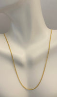 10 Karat Yellow Gold 1.4mm Miami Cuban Link Chain