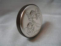 New Laminate Sterling Silver Guardian Angel "Angel de la Guardia" Decorative Ornament