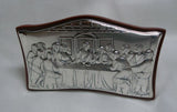 Laminate Sterling Silver Last Supper "Ultima Cena" Decorative Ornament