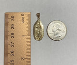 14 Karat Yellow Gold Our Lady of Guadalupe Pendant