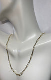 14 Karat Solid Yellow Gold 2.5mm Paperclip 18" Chain