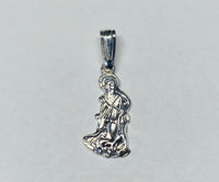 Sterling Silver Saint Lazarus "San Lazaro" Charm