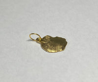 14K Girl Head Charm (Small Size)