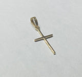 14 Karat Yellow Gold Polished Cross Pendant