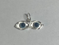 Sterling Silver 925 Saint Lucy Eyes "Ojos de Santa Lucia" Charm (4 Styles Available)