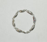 Sterling Silver Elegua Ilde Covered Santeria Bracelet