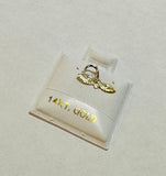 14K Yellow Gold Saint Lucy Eyes "Ojos de Santa Lucia" for Baby