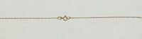 14 Karat Yellow Gold Genuine 5mm Azabache Jet 18" Bar Necklace